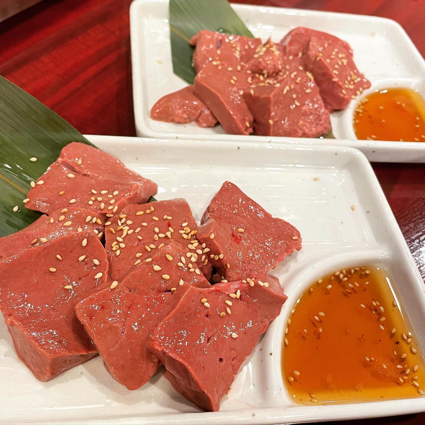 今週末は白レバー攻めでございます

滅多に入らない脂のったとろけるレバー🥰
お楽しみください