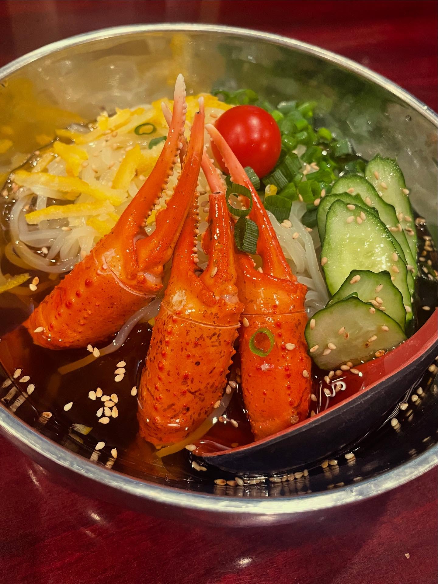 蟹🦀冷麺

リクエストあり作りました

蟹好きの方は是非