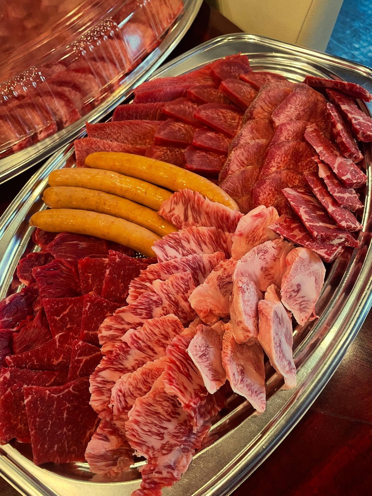 今日お渡しBBQ肉テイクアウト

盛り合わせ
芯タン単品
ハラミ単品

明日以降も、ご注文お待ちしてます