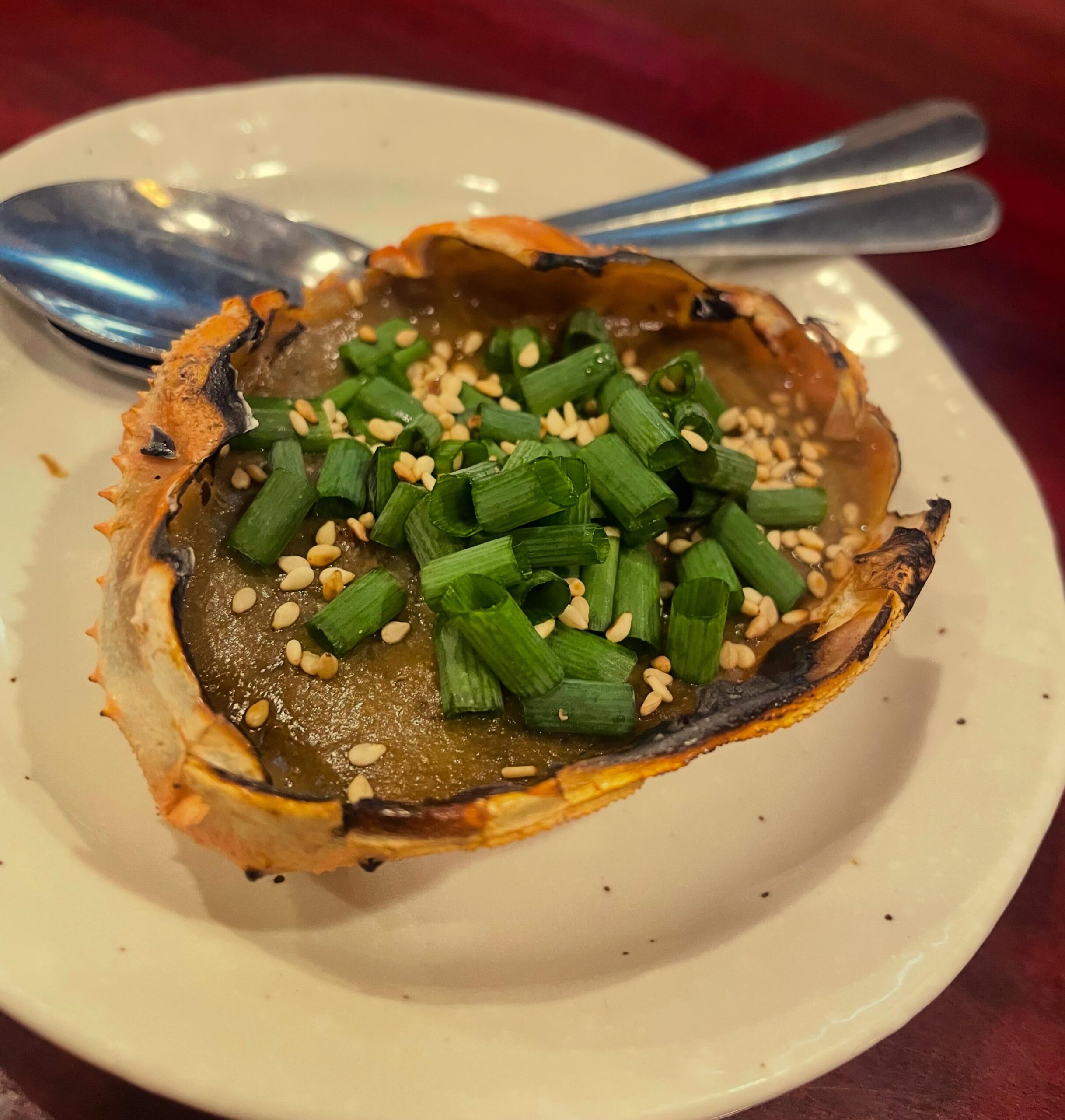 蟹🦀甲羅味噌焼きで🥰

蟹すきしゃぶと共に蟹好きのお客様に好評です🥹

日本酒飲みたくなるやつ

寒くなってきたので鍋メニュー予約増えてます

美味い出汁で温まってください️

 #蟹すきしゃぶ🦀